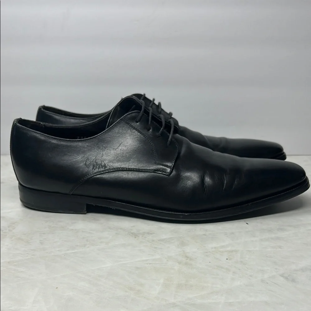 To Boot New York Black Leather Oxfords Sleek Formal Design | 13
